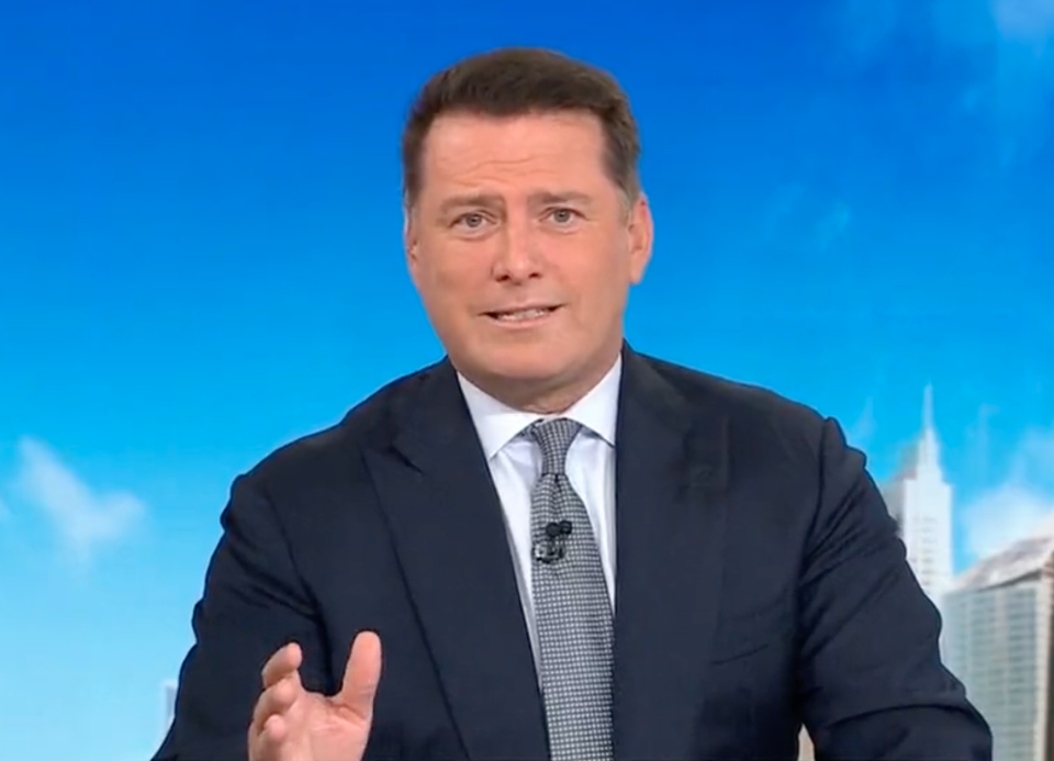 Karl Stefanovic on nine's today show