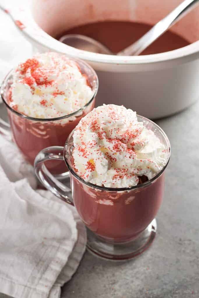 red velvet hot chocolate recipe