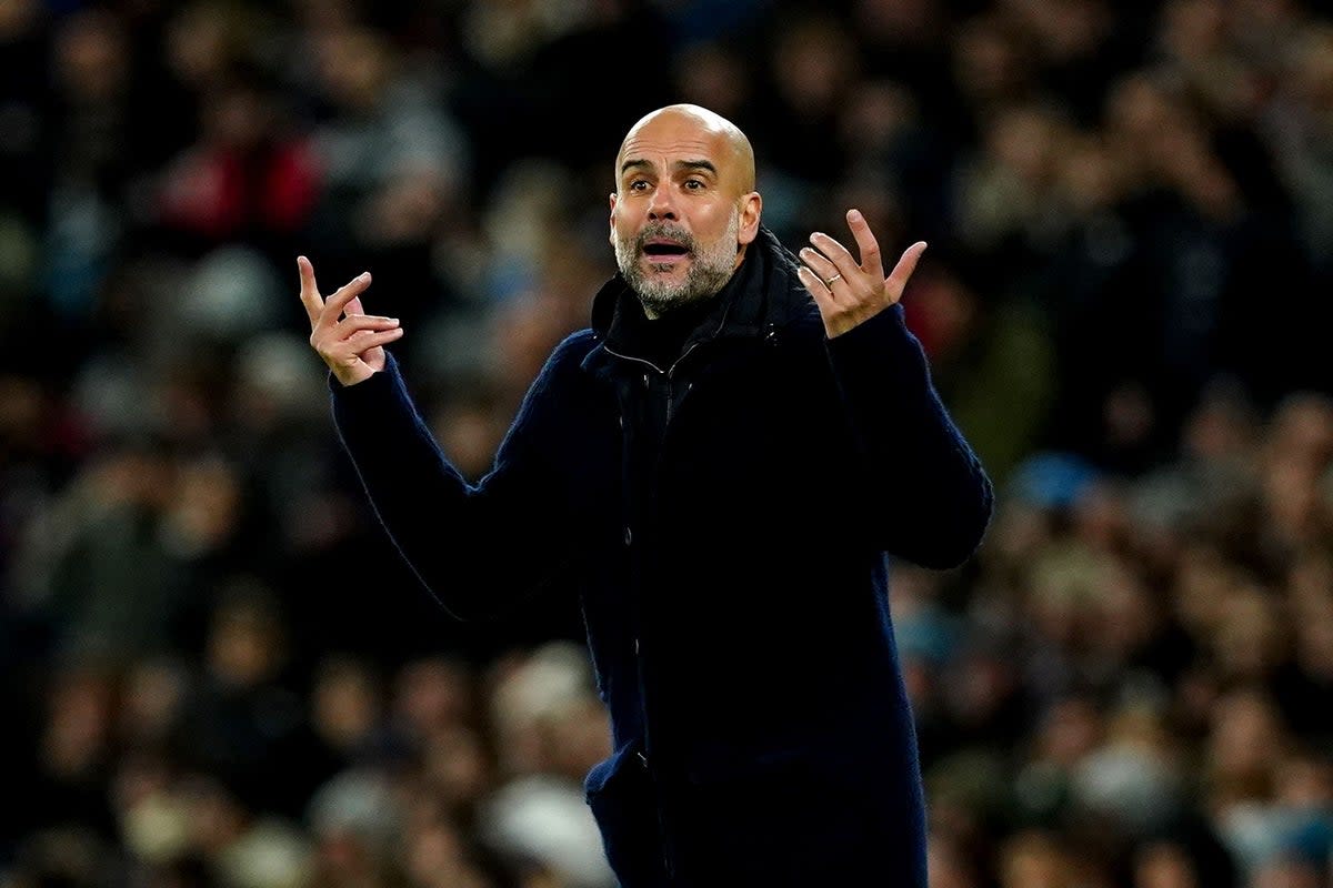 Pep Guardiola has issued a passionate defence of Manchester City (Martin Rickett/PA) (PA Wire)