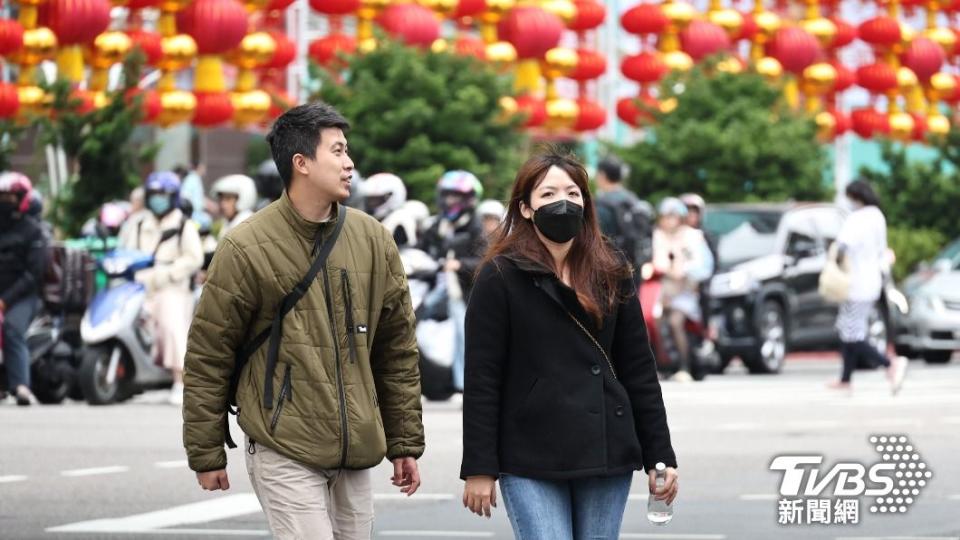 大年初一天氣轉乾冷，只剩下3地區下雨。（示意圖／TVBS資料畫面）