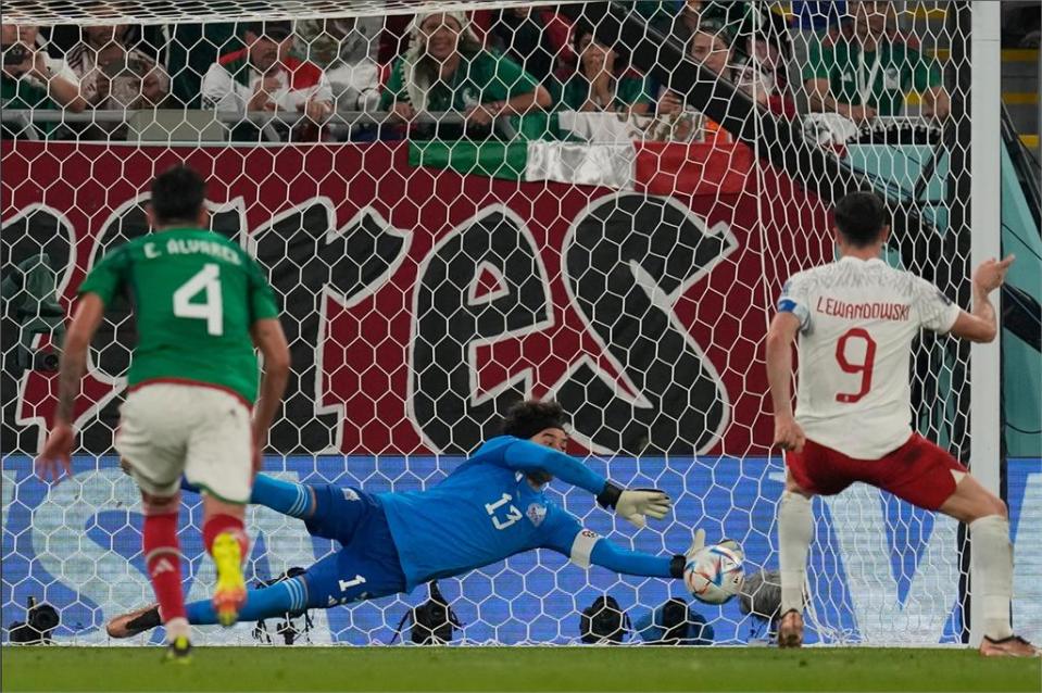 卡達世足／「世界足球先生」錯失12碼罰球！波蘭、墨西哥0：0踢和