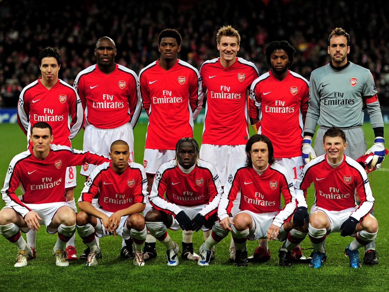 Not one of the current Arsenal team started the last time they won a Champions League knockout match: Getty