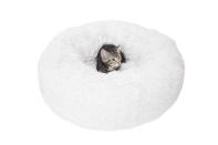 <p>Cats "jumped in and curled up" on this "giant cloud" of a bed as soon as owners set it down. </p> <p><strong>Buy it!</strong> Catit's Fluffy Cat Bed, $39.99; <a href="https://usa.catit.com/shop/fluffy-bed/" rel="nofollow noopener" target="_blank" data-ylk="slk:Usa.catit.com;elm:context_link;itc:0;sec:content-canvas" class="link ">Usa.catit.com</a></p> <p><strong>Expert tip:</strong> Don't fret if your pet doesn't take to a new product or toy instantly. "That's totally normal," Dr. Annie Valuska, a principal pet behavior scientist at Purina, says. "Many pets need multiple exposures to something before they begin to like it."</p>