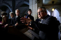 Canada's Public Safety Minister Ralph Goodale speaks during a news conference on Parliament Hill in Ottawa, Ontario, Canada March 20, 2018. REUTERS/Chris Wattie