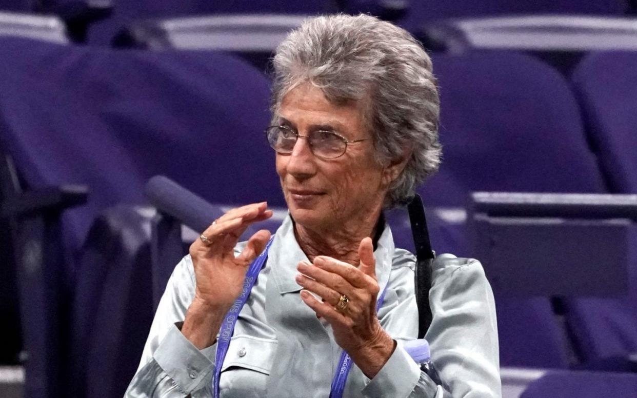 Virginia Wade, the last British woman to reach the US Open final, was delighted by Raducanu's performance - GETTY IMAGES