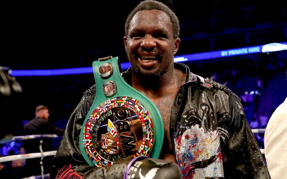 Dillian Whyte had previously been scheduled to fight Mariusz Wach in 2017 - PA
