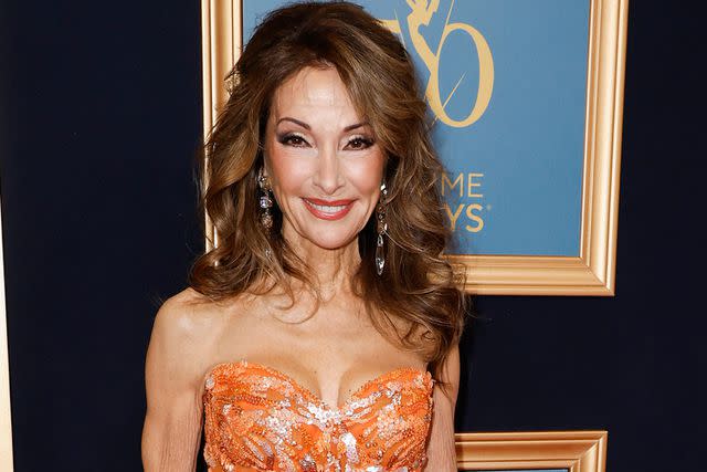 <p>Frazer Harrison/Getty</p> Susan Lucci attends the 50th Daytime Emmy Awards at The Westin Bonaventure Hotel & Suites, Los Angeles on December 15, 2023 in Los Angeles, California