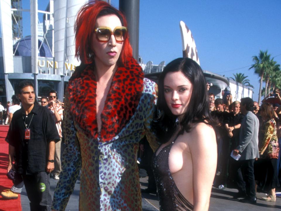 marilyn manson rose mcgowan