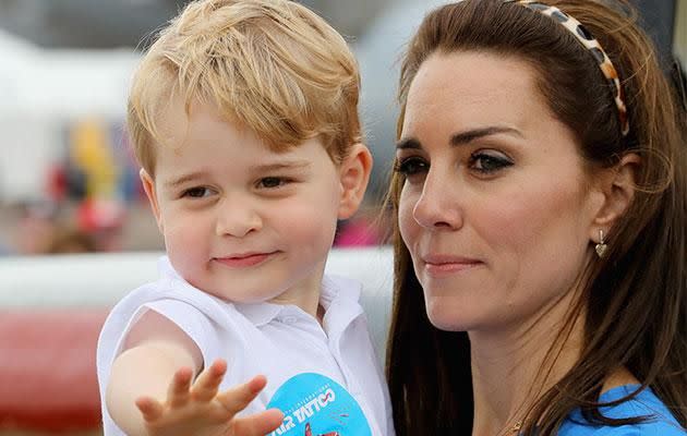 Devoted mum Kate says her children's welfare comes first - no matter what. Photo: Getty images