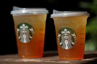 <p>When the 2018 movement to ban plastic straws swept the country, Starbucks rolled out a cup that cut the need for straws altogether. The lid is designed to be sipped from and the company plans to up-cycle old lids in an effort to eliminate single-use plastic. </p>