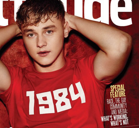 Gay UK Magazine Put Straight, White Ben Hardy on Cover of Issue on Race and Media

