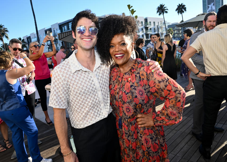 Darren Criss and Yvette Nicole Brown