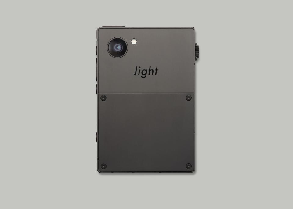 The back of the Light Phone 3.