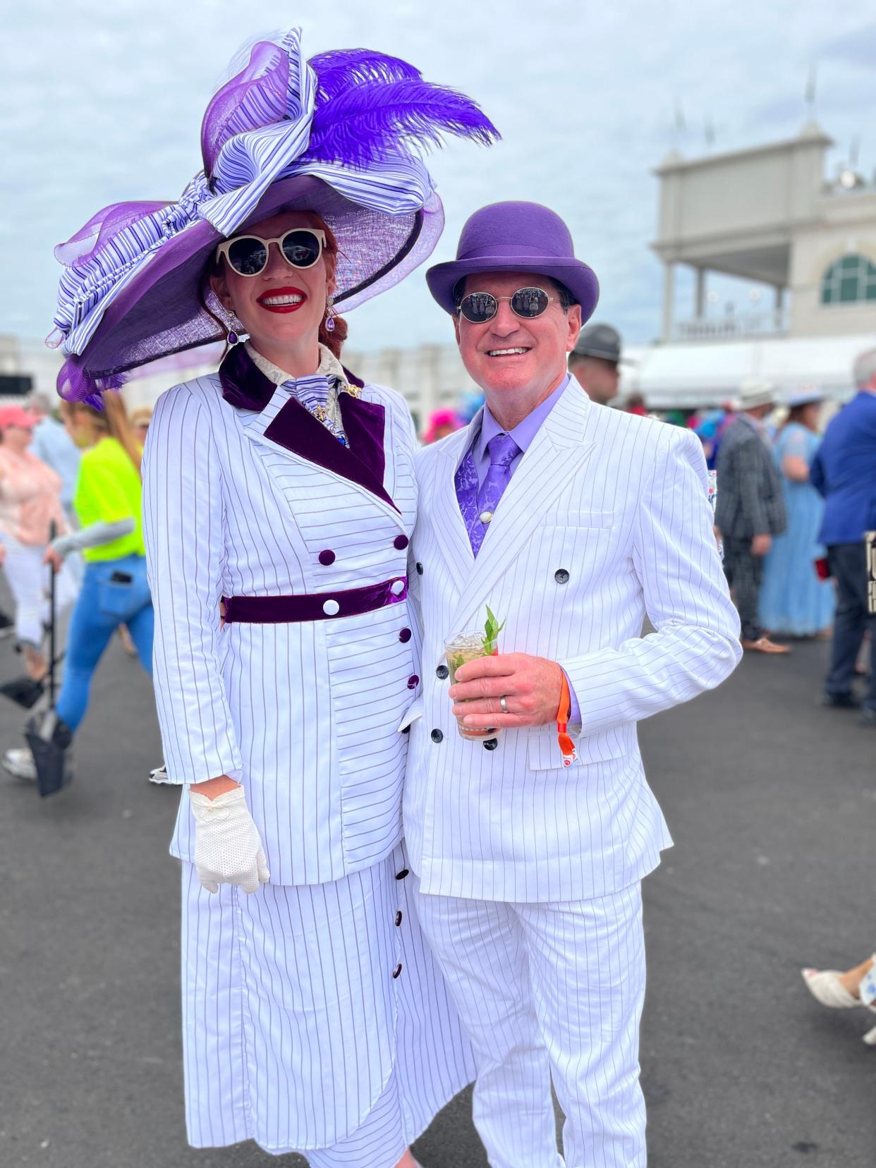 Carrie and Jeff Ketterman enjoy their 25th Kentucky Derby May 6, 2023.