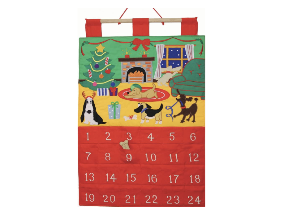 5) Dog Gone It Fabric Advent Calendar (Countdown to Christmas)