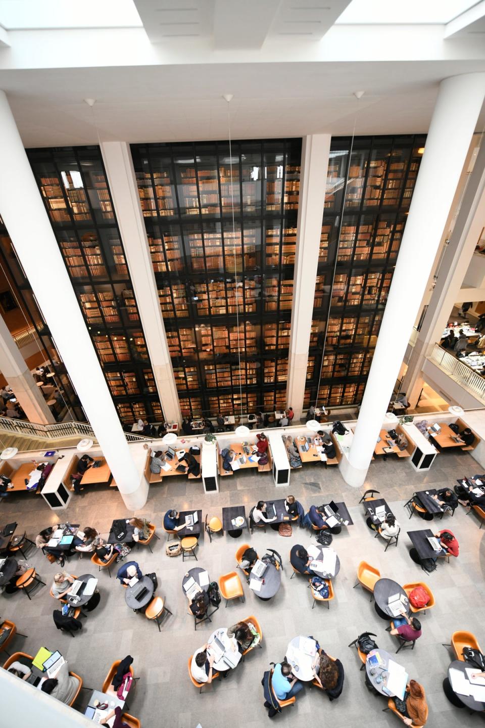 British Library Reading Rooms (Mike 0’Dwyer)