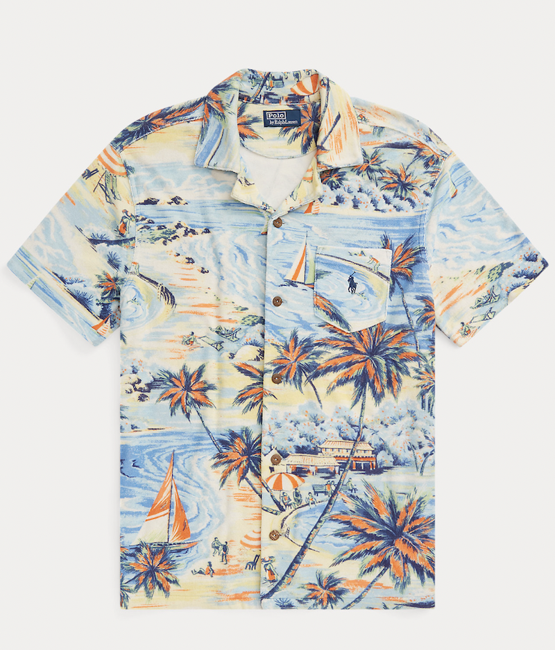 <p><a href="https://go.redirectingat.com?id=74968X1596630&url=https%3A%2F%2Fwww.ralphlauren.com%2Fmen-clothing-button-down-shirts%2Fcustom-slim-tropical-print-terry-shirt%2F640221.html&sref=https%3A%2F%2Fwww.esquire.com%2Fstyle%2Fmens-fashion%2Fg3370%2Faloha-shirts-men%2F" rel="nofollow noopener" target="_blank" data-ylk="slk:Shop Now;elm:context_link;itc:0;sec:content-canvas" class="link ">Shop Now</a></p><p>Tropical-Print Terry Shirt</p><p>ralphlauren.com</p><p>$138.00</p>