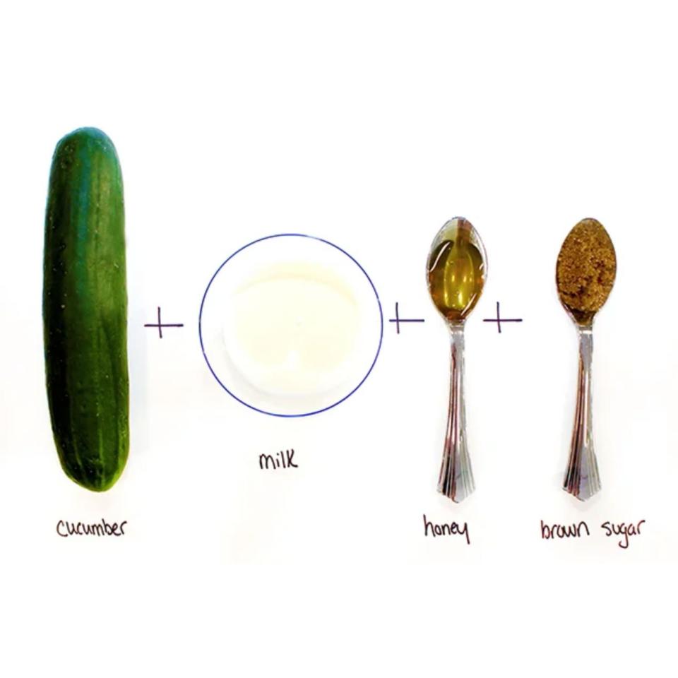 For Rough Skin: Cucumber