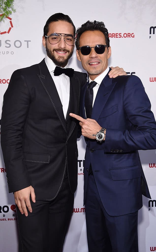 Maluma, Marc Anthony, Maestro Cares Gala, 2018