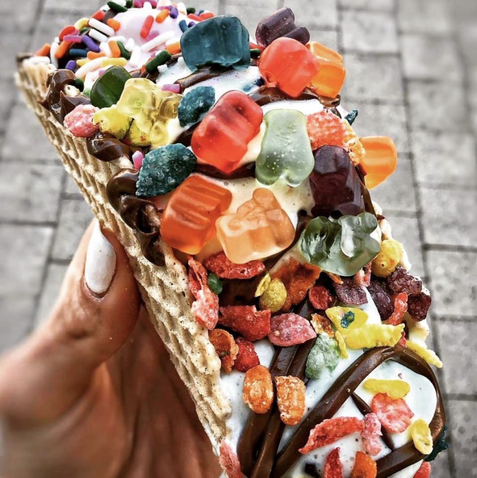 Le taco à la glace