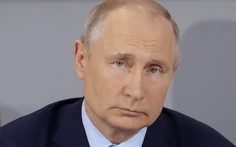 Russia's President Vladimir Putin - Credit: TASS / Barcroft Media