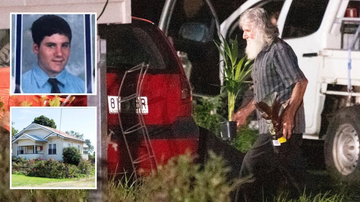 Bondi Junction killer Joel Cauchi's dad, Andrew, is seen outside the family home in