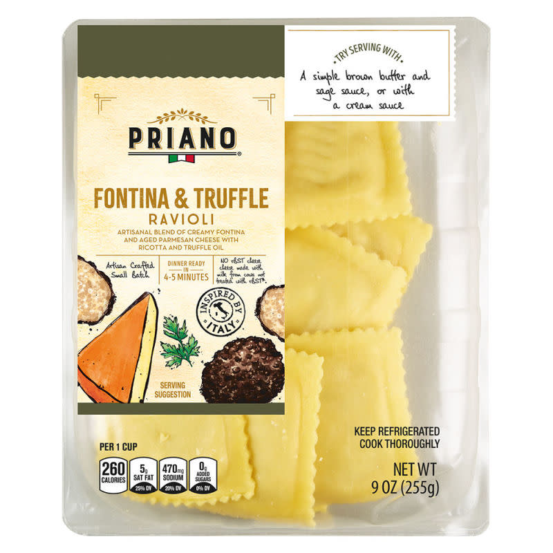 Priano Fontina & Truffle Ravioli<p>Aldi</p>