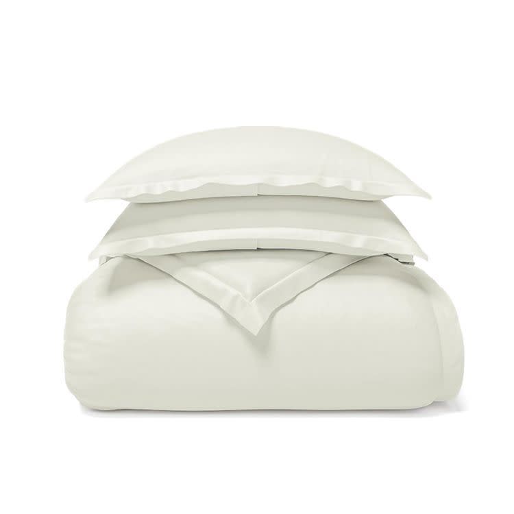 3) Organic Sateen Duvet Cover Set