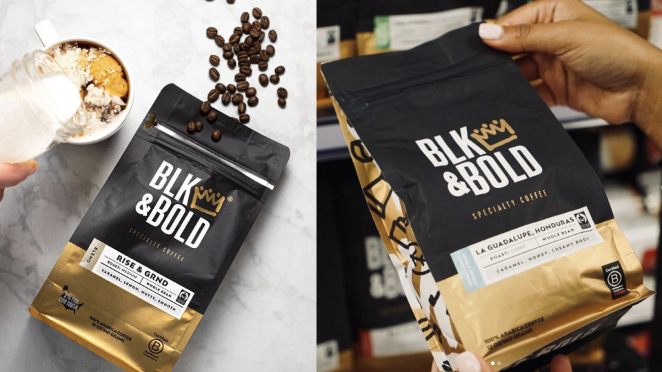 BLK & Bold Coffee.