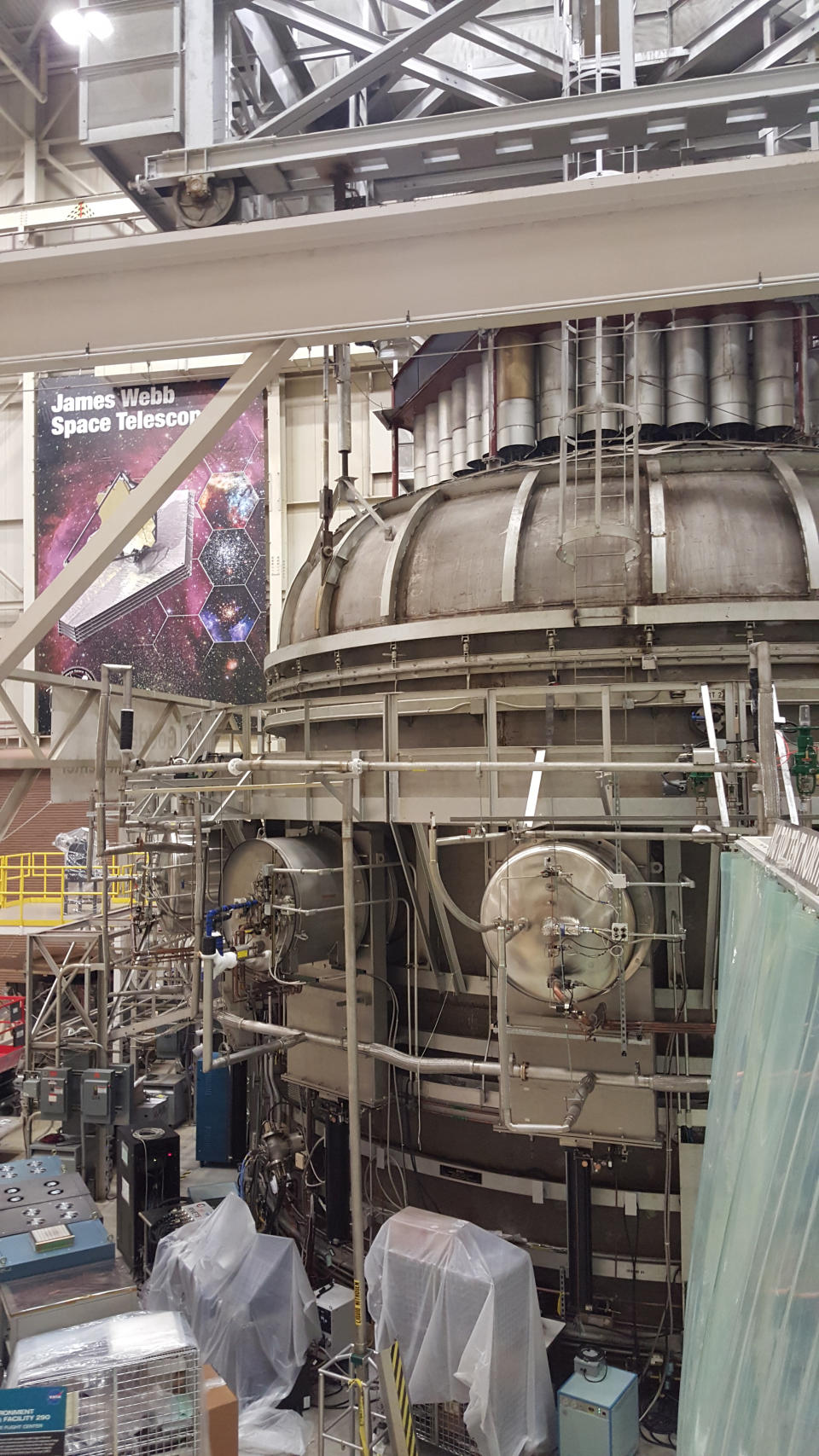 Cryogenic Chamber at NASA's Goddard Space Flight Center