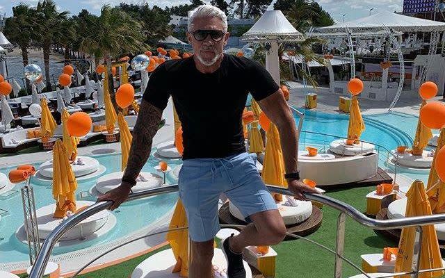 Gary Lineker's brother Wayne Lineker, 57, at his resort, O Beach Ibiza - Champion News