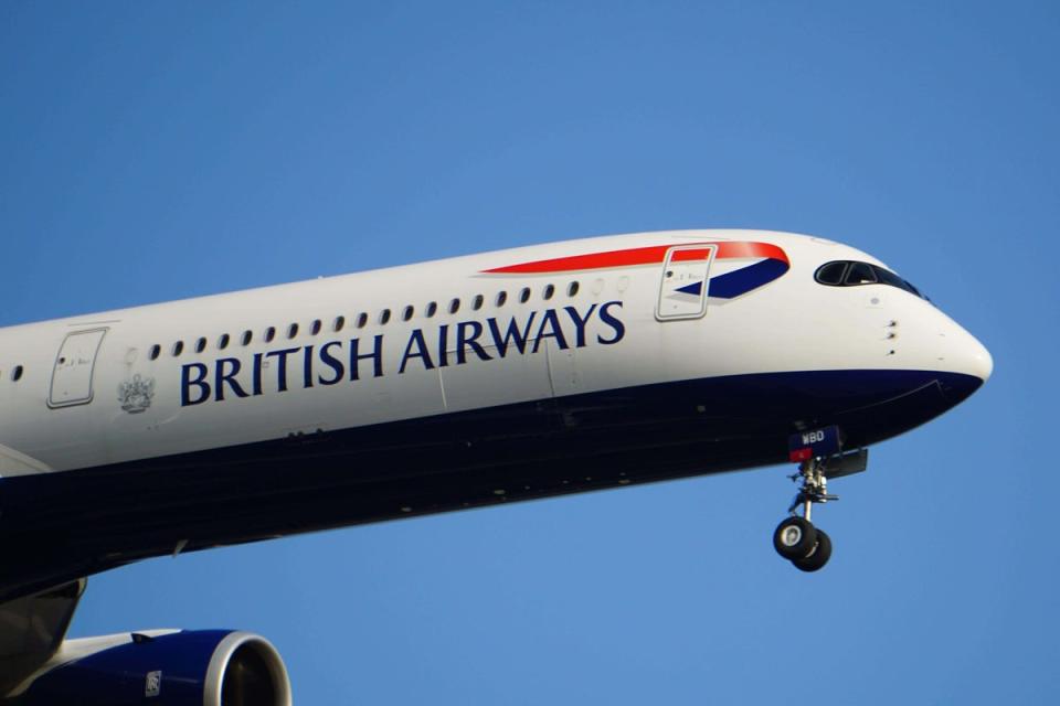 Самолет British Airways (Пенсильвания)