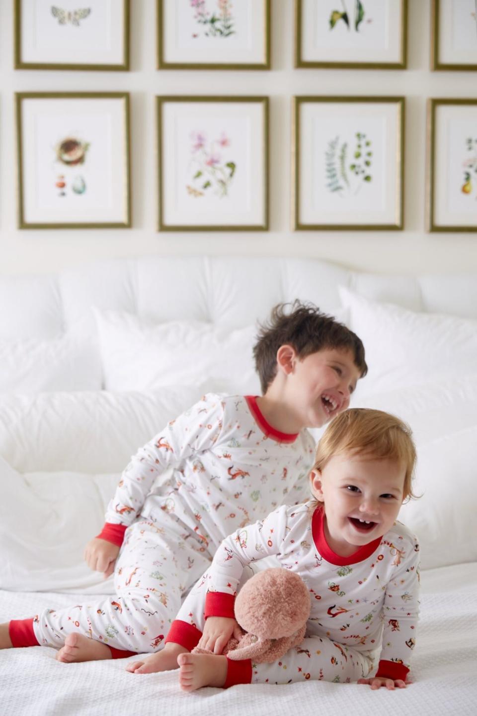 Lake "Festive Forest" Kids Pajamas