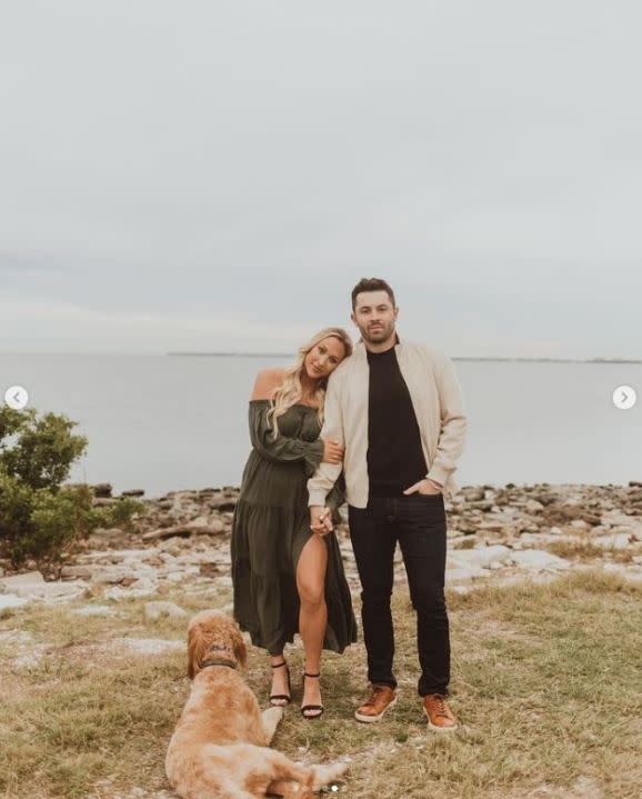 Baker and Emily Mayfield pregnancy announcement