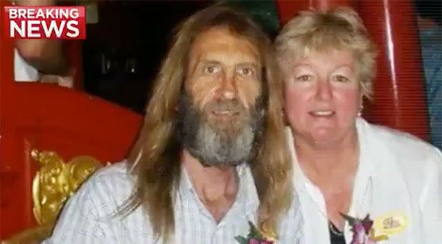 John and Sharon Edwards. Source: 7 News