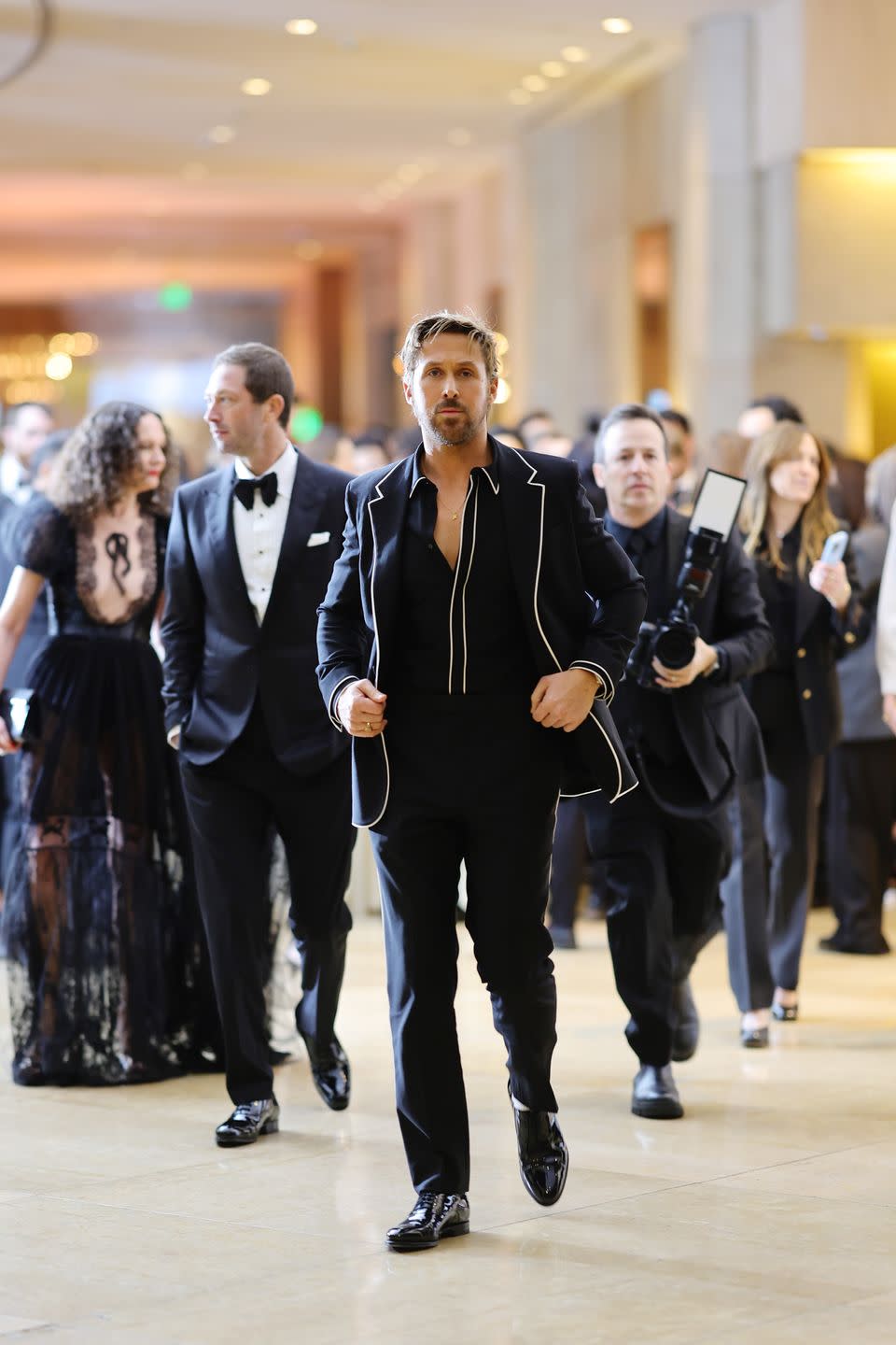 81st annual golden globe awards ballroom entry