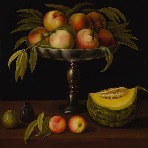 Panfilo Nuvolone’s Still Life With A Raised Stand