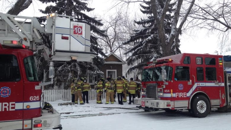 Firefighters battle fire in Alberta Avenue bungalow