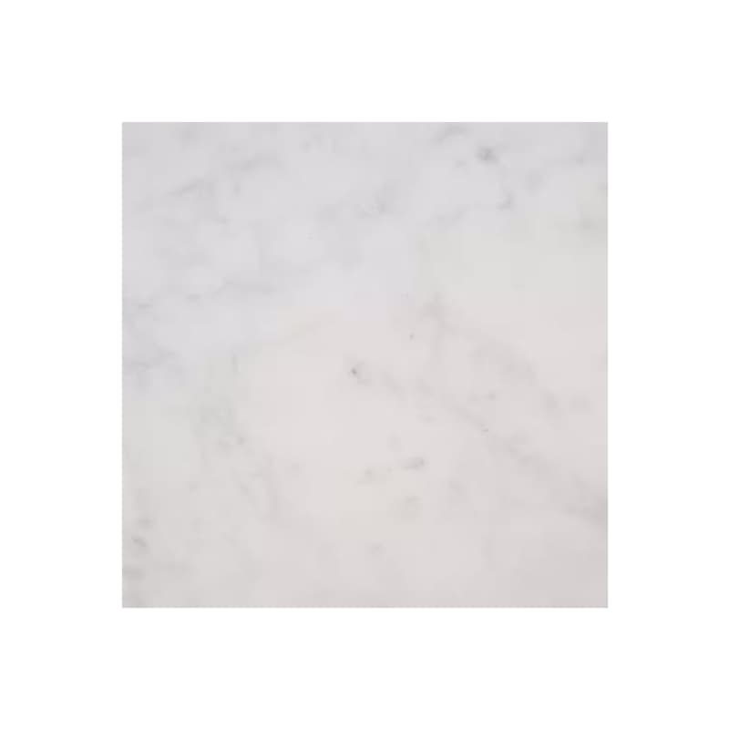 3 in. x 3 in. Marble Countertop Sample in Carrara White