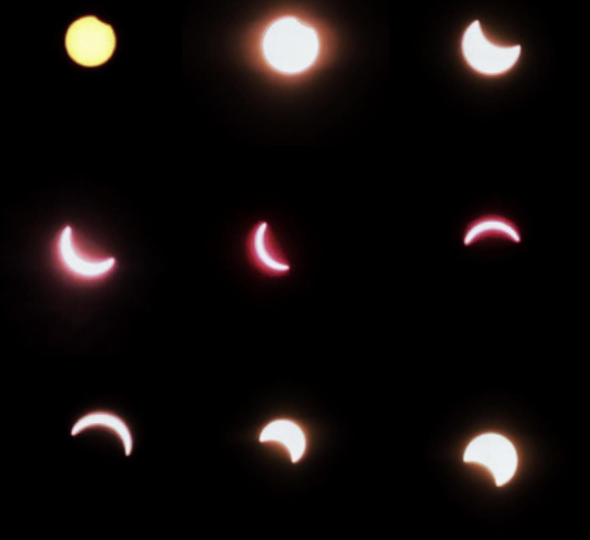 Las imágenes más espectaculares del eclipse solar