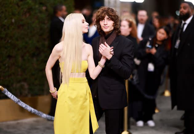 Anya and Malcolm at last year's Golden Globes