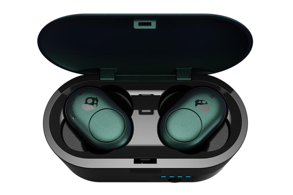 Skullcandy is hopping aboard the bandwagon for all-wireless earbuds. It's