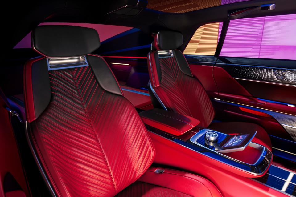 The Cadillac Celestiq electric luxury car. [Embargo 7/22 DNP]
