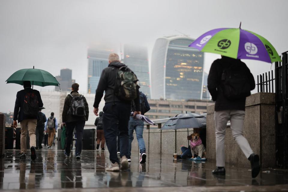 London Wet Weather: (George Cracknell Wright)