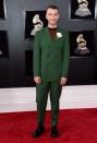 Music's men stood out from the crowd at the 60th Annual GRAMMYs red carpet.