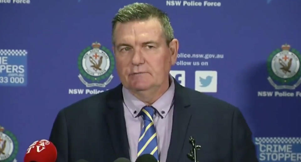 NSW Police Detective Superintendent Danny Doherty has warned anyone contaminating fruit, copying what originated from a Queensland strawberry farm, will face 10 years’ jail. Source: 7 News