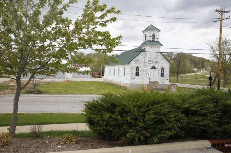 It took volunteers about seven years to restore the West Baden First Baptist Colored Church built in 1903.