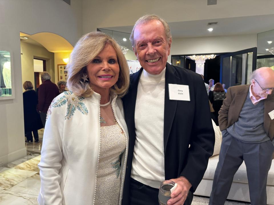 Barbara Rogers and Gary Geske hosted the Jewish Family Service of the Desert's annual patron party on Dec. 10, 2023.