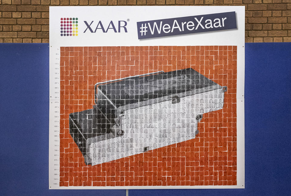 Printer maker Xaar's stock crashed over 40% after falling to a loss, announcing a 'painful' restructure, and a management exodus. Photo: Xaar