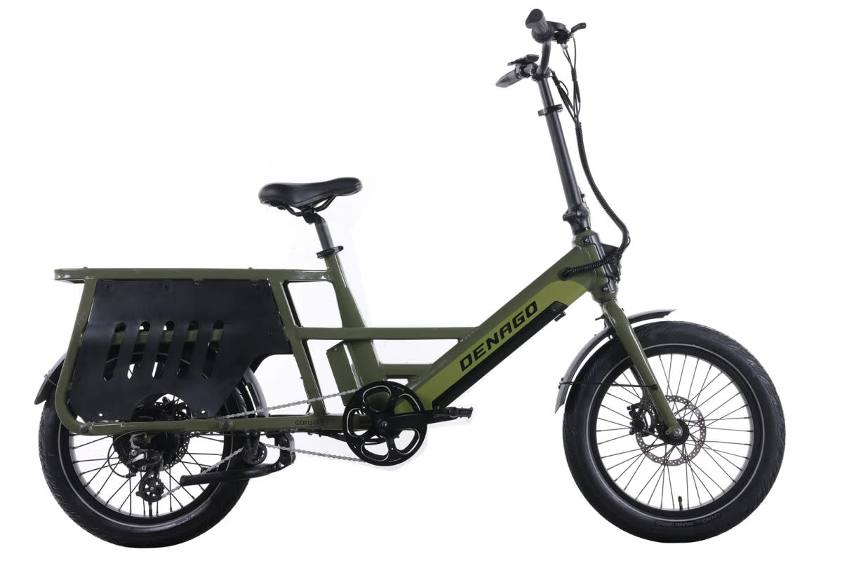 This sleek new cargo bike from Denago is a great mid-tail option for those who want a smaller cargo bike.<p>Denago Ebikes</p>